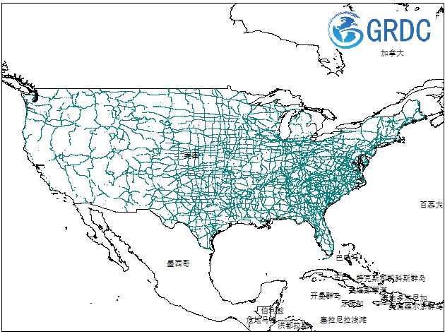 二级公路州际公路和美国高速公路